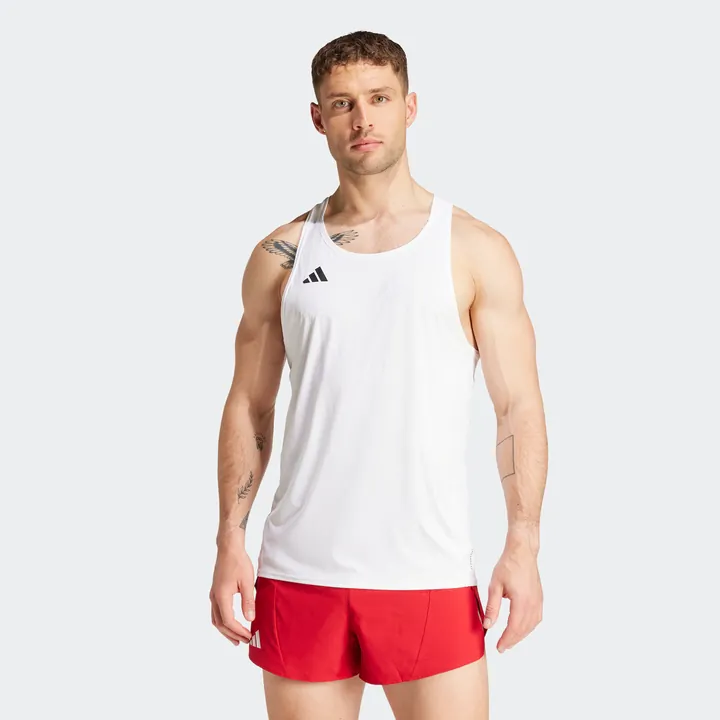ADIDAS PERFORMANCE Camiseta funcional 'Adizero Essentials' negro / blanco
