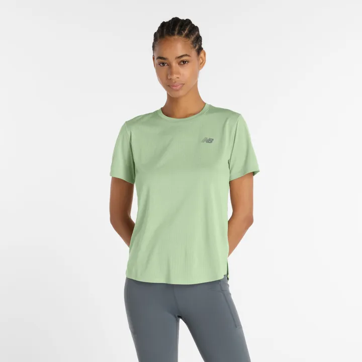 new balance Camiseta funcional 'Athletics' verde pastel