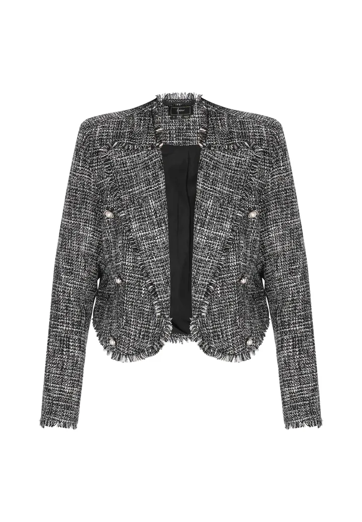 faina Blazer gris oscuro