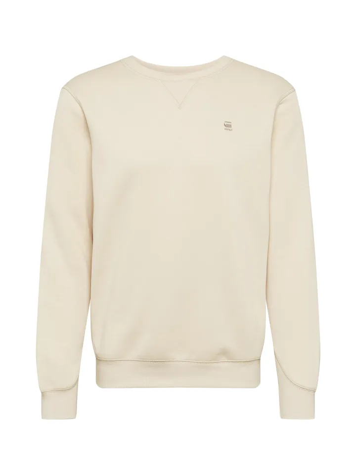 G-STAR Sudadera 'Premium Core Sweater' blanco