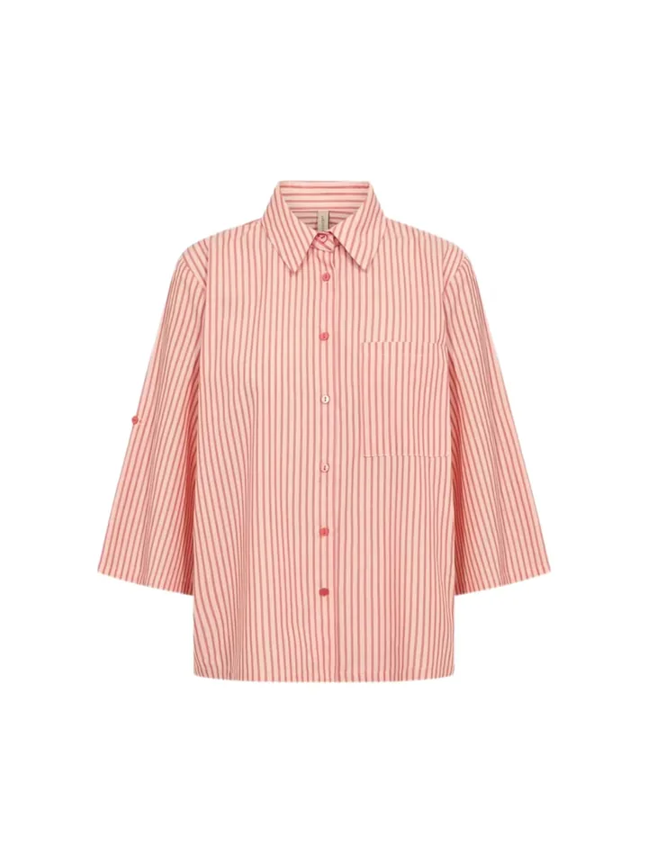 Soyaconcept Camiseta ' FELICE ' rojo / blanco