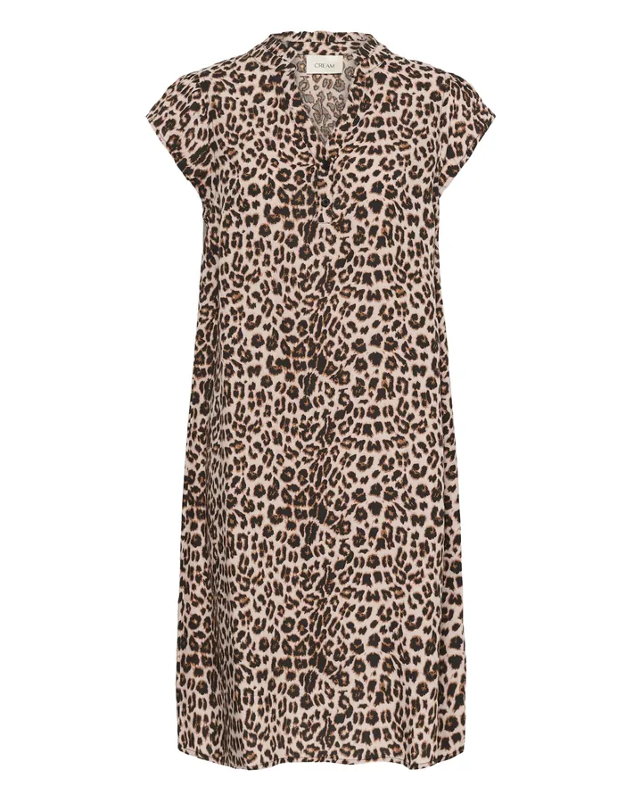 Cream Vestido 'CRTiah' piel / marrón / negro