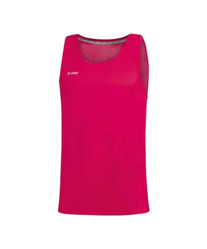 JAKO Camiseta funcional 'Run 2.0'  magenta / blanco