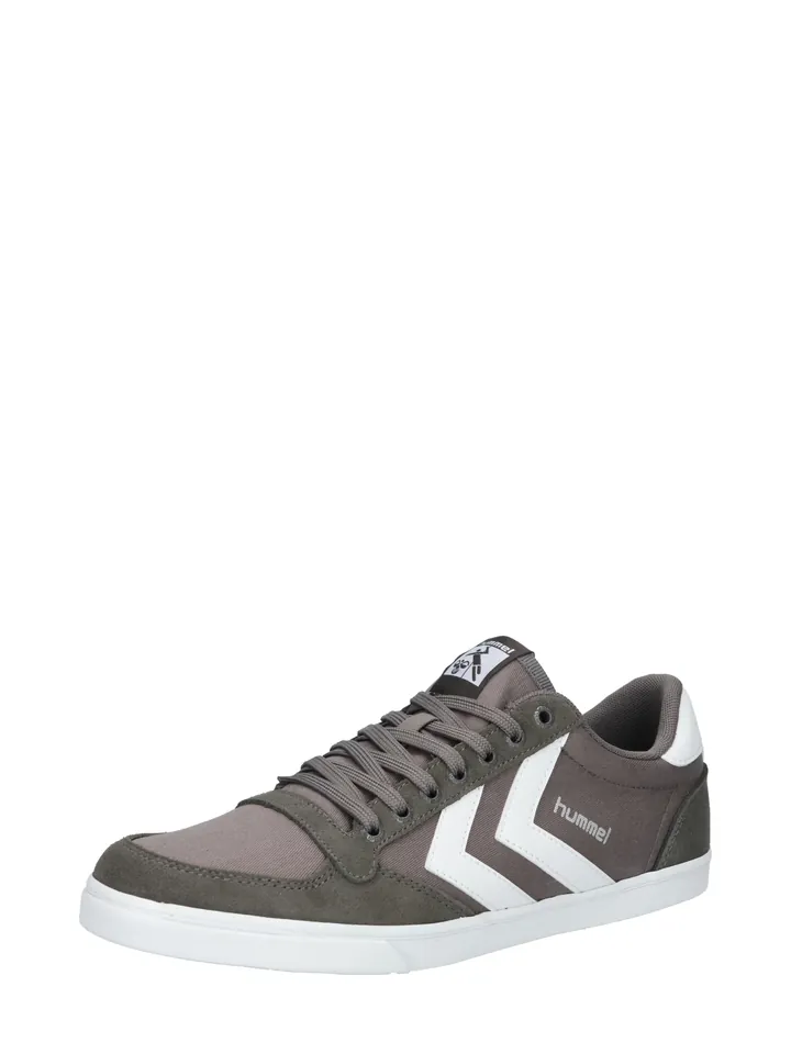Hummel Calzado deportivo 'Slimmer Stadil' gris oscuro / blanco