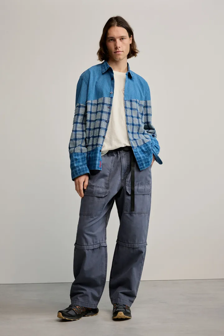Desigual, Pantalón largo algodón, Hombre, Algodon, Azul, 28