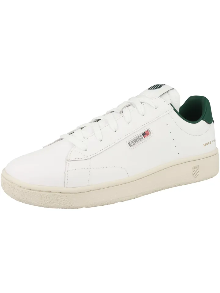 K-SWISS Zapatillas deportivas bajas 'Slammklub'  verde / blanco