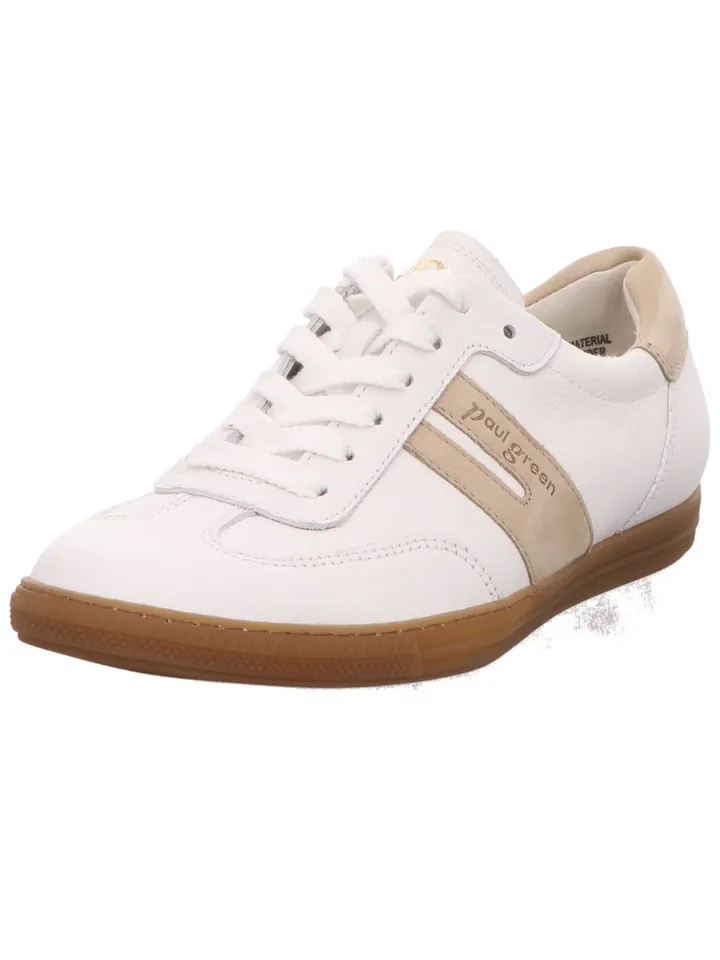 Paul Green Zapatillas deportivas bajas 'Sneaker Damen 5350-015 Rauleder in weiß' blanco
