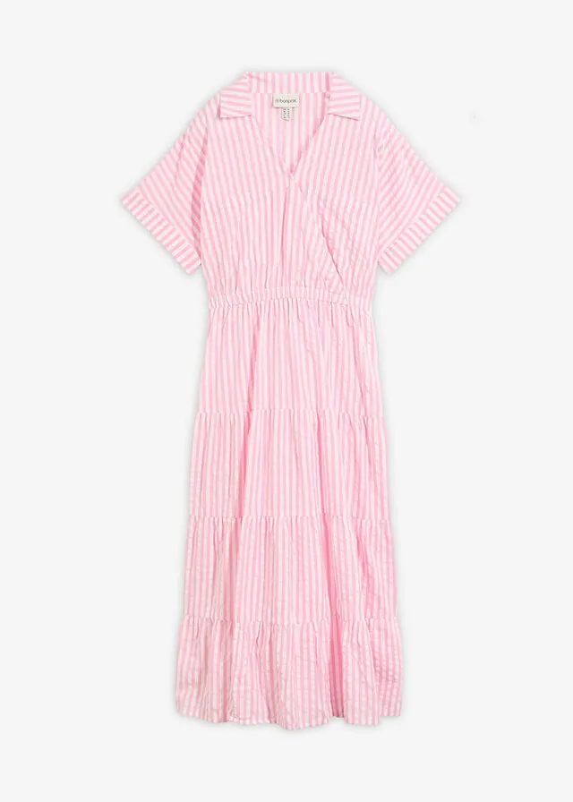 Vestido con diseño cruzado