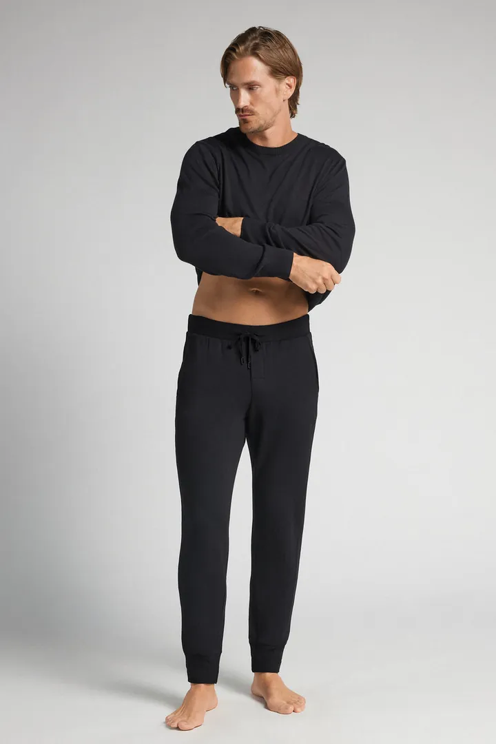 Intimissimi Pantalón Largo Micromodal Hombre Azul Tamaño L