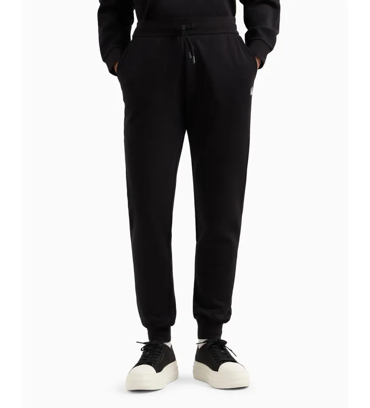 A|X Armani Exchange para mujer. XW000824AF10818UC001 Pantalón Jogger Icon negro (L), Casual, Algodón