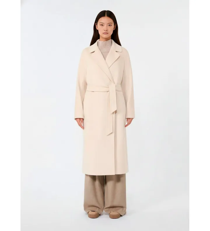 Weekend Max Mara para mujer. 2525016062600 Abrigo Corte beige (40), Casual, Poliéster