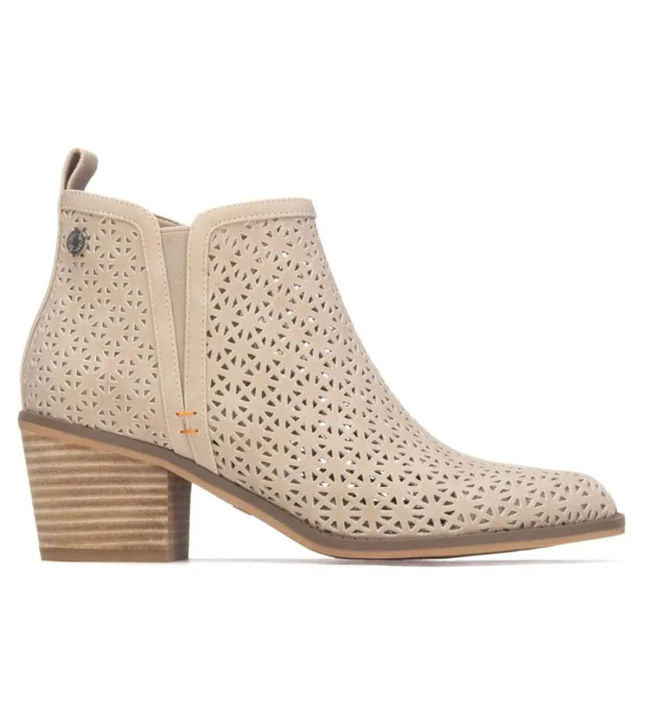 Refresh para mujer. 17515207-BEIGE Botines 175152 beige (36), 3 a 5cm, Cremallera, Casual