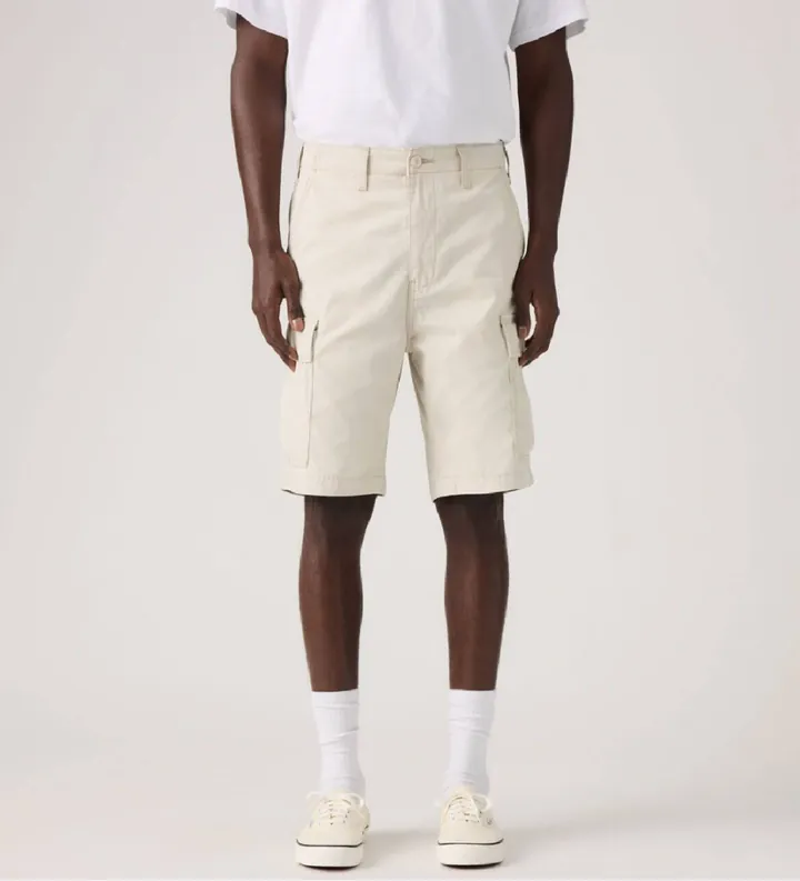 Levi's para hombre. 001KG-0054 Bermudas Carrier Cargo beige (31), Casual, Algodón