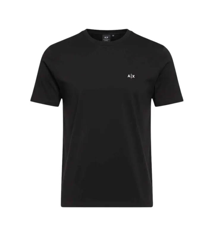 A|X Armani Exchange para hombre. XM001568AF10358UC001 Camiseta básica negro (XL), Casual, Algodón, Manga corta