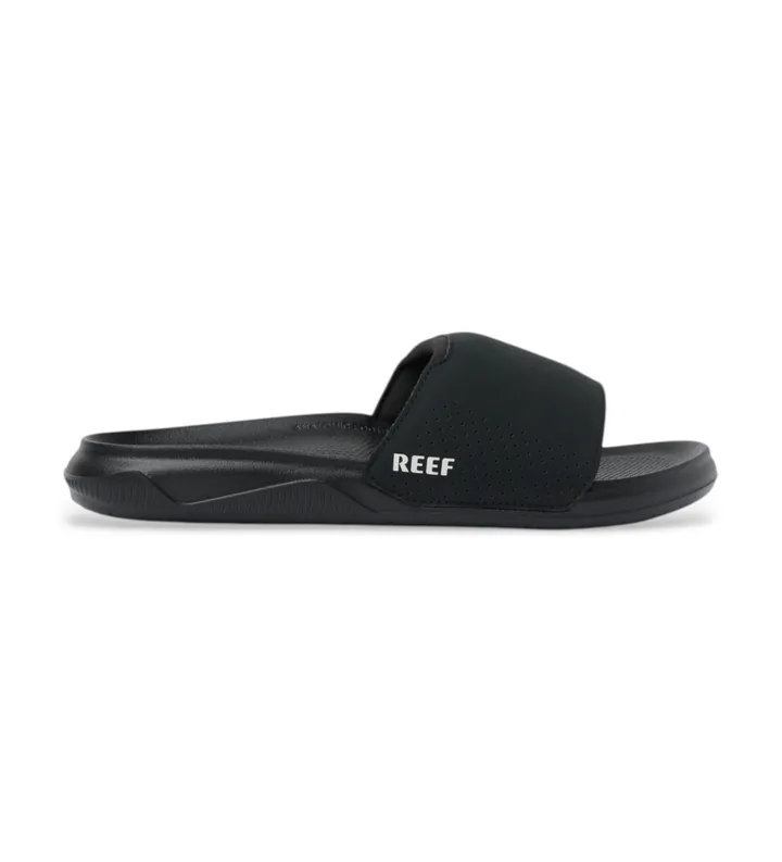 Reef para hombre. CJ9070 Sandalias Tailslide negro (46), Plano, Ninguno, Casual, Beachwear