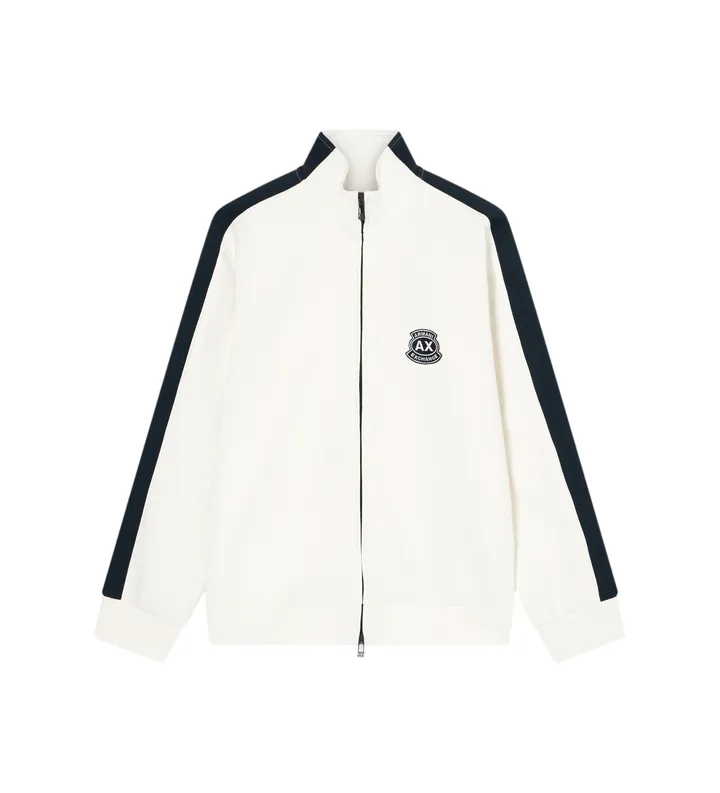 A|X Armani Exchange para hombre. XM002367AF13047U1074 Sudadera Bonded beige (L), Casual, Deportivo, Algodón