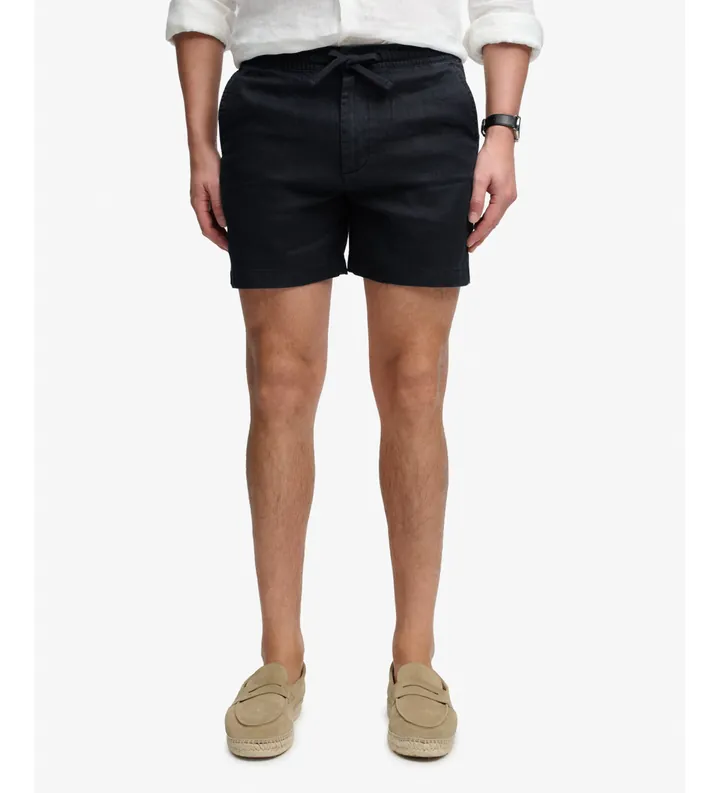 Superdry para hombre. M7110520A Shorts Merchant Lino marino (L), Casual