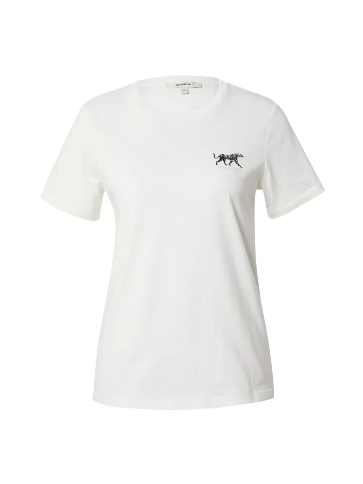 GARCIA Camiseta negro / blanco
