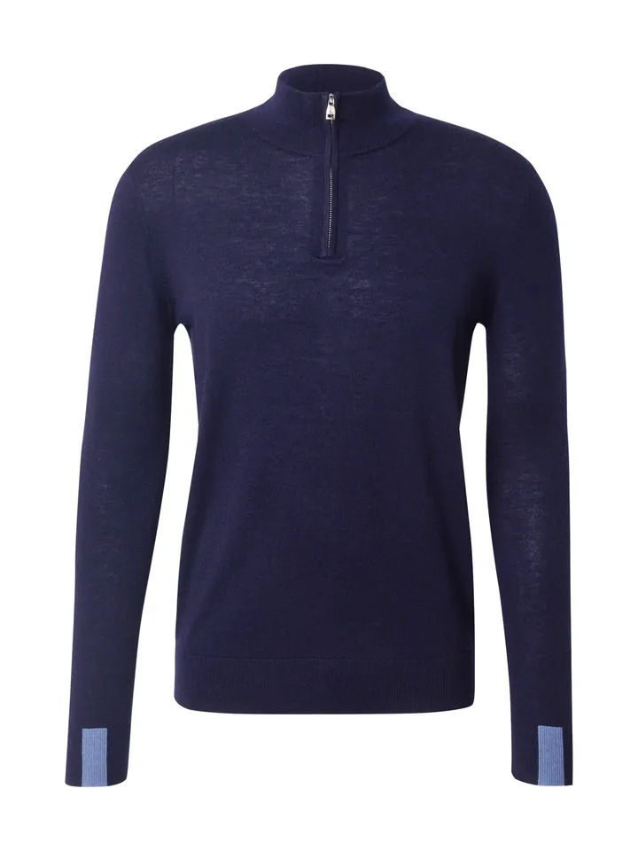 MOS MOSH Jersey 'MMGAdam'  azul claro / azul oscuro