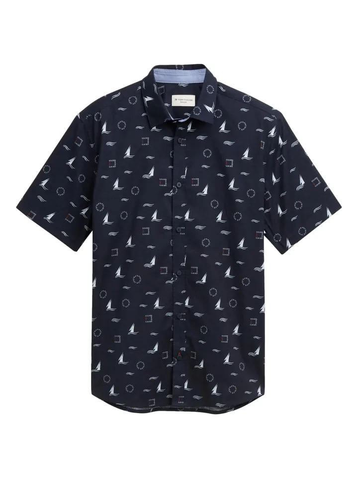 TOM TAILOR Camisa azul / navy