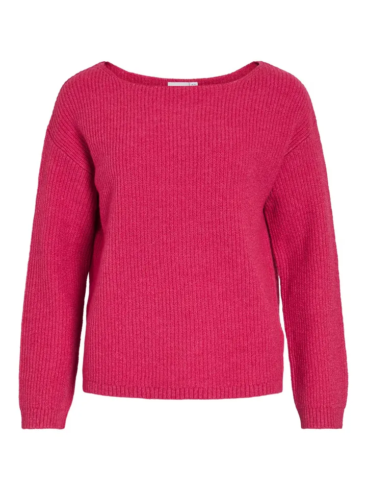 VILA Jersey 'VIVeriety' rosa oscuro