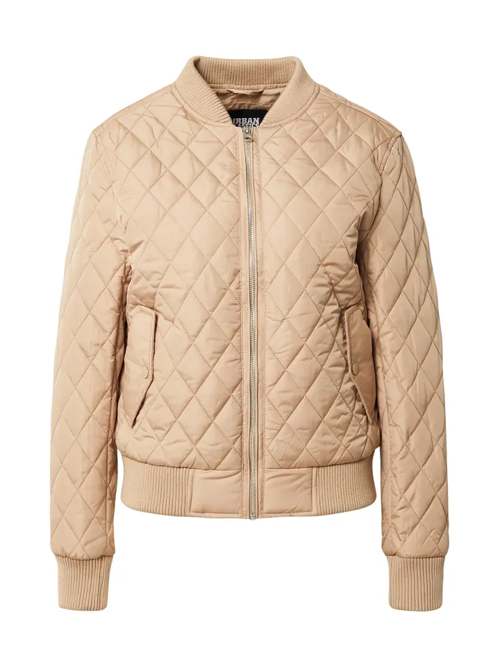 Urban Classics Chaqueta de entretiempo 'Diamond Quilt'  beige