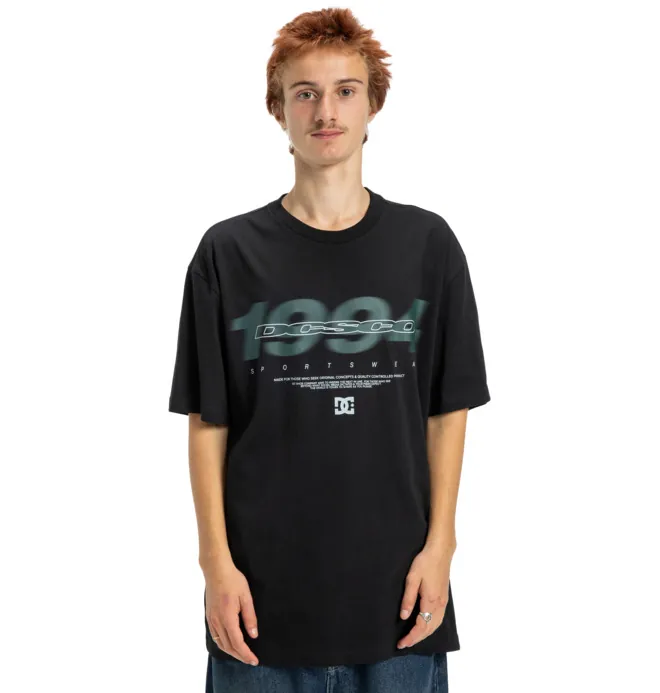 Blurry Years - Camiseta de manga corta Negro hombre