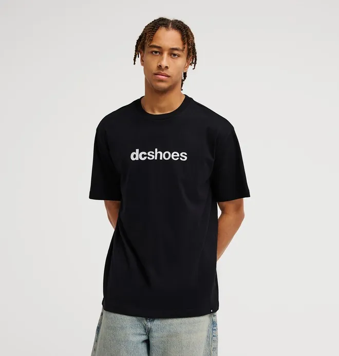 DC Lower Case - Camiseta de manga corta Negro Hombre