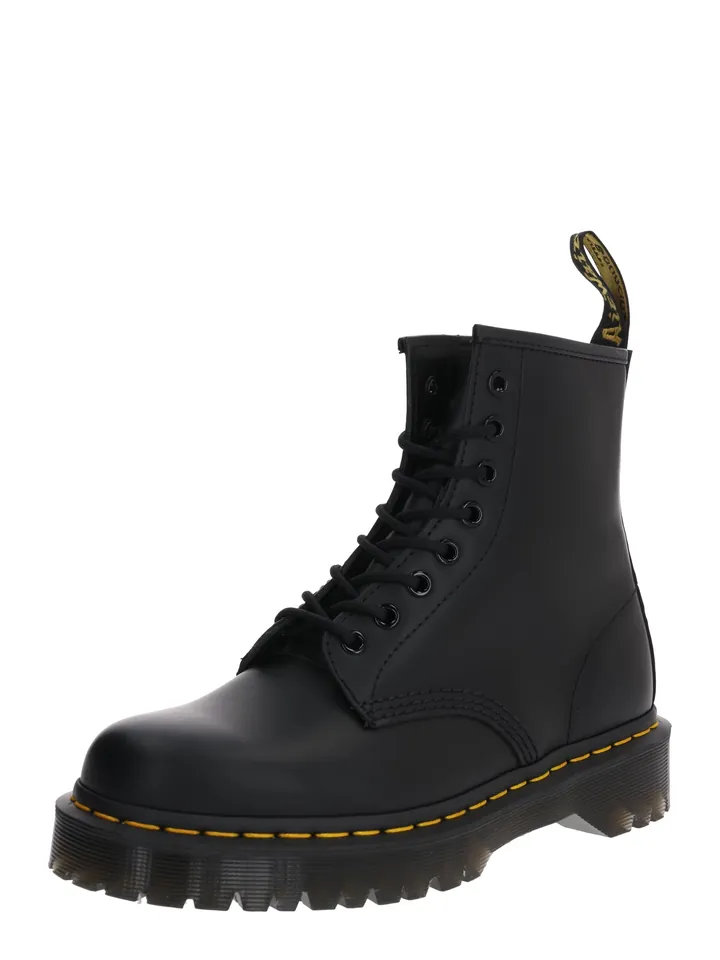 Dr. Martens Botas con cordones '1460 Bex' amarillo oscuro / negro