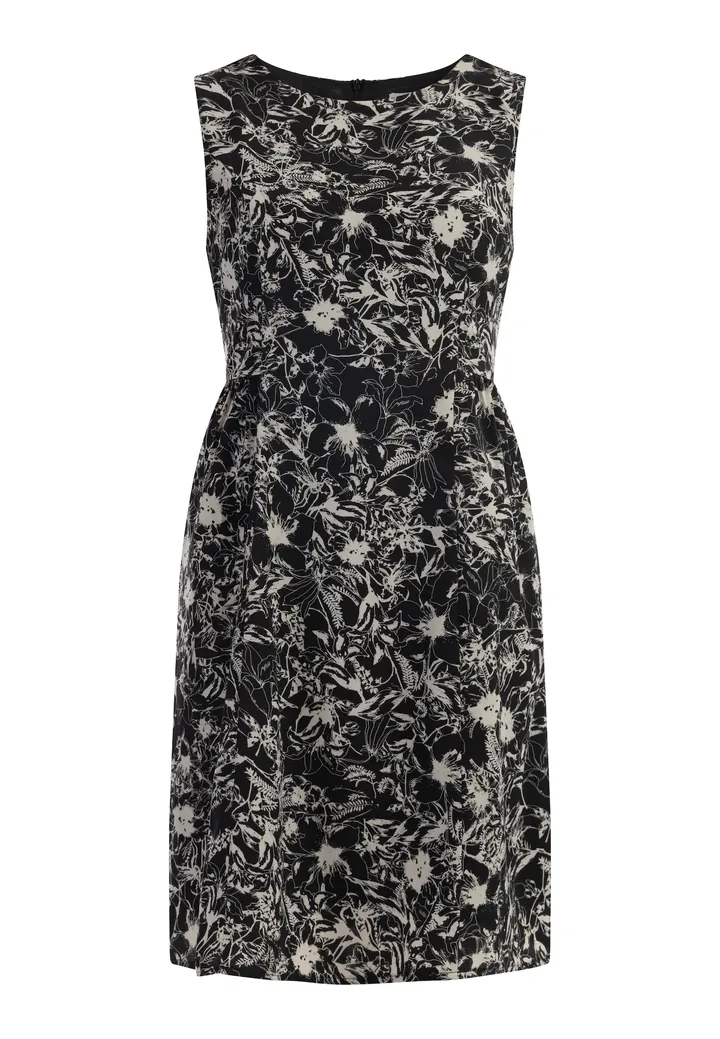 Usha Vestido greige / negro