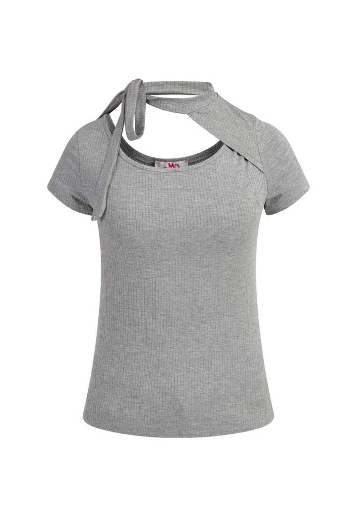 MYMO Camiseta gris moteado