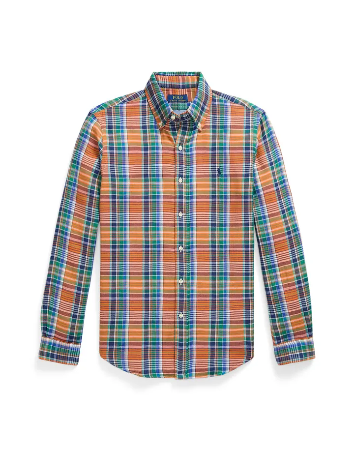 Polo Ralph Lauren Camisa navy / verde / naranja