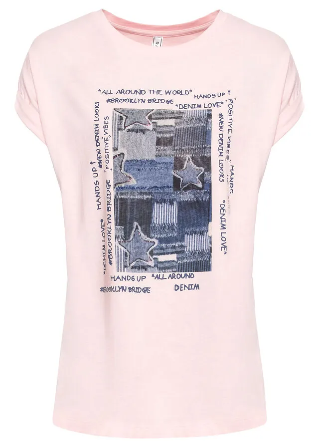 Camiseta de suave mezcla de viscosa