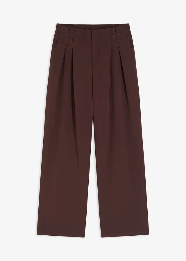 Pantalón con pinzas y cinturilla cómoda