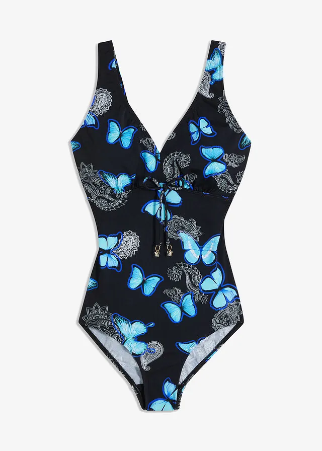 Traje de baño con escote en V