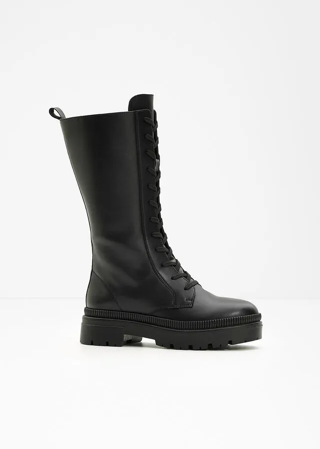 Botines de cordones