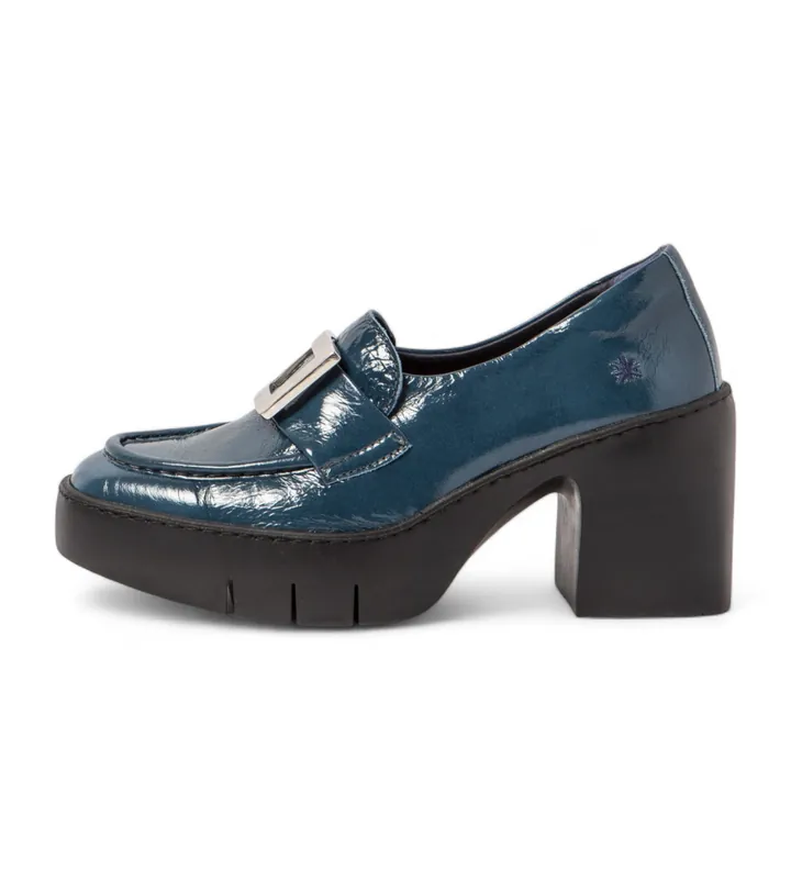 Art para mujer. 1165511WO003_0G3 Mocasines de piel 1655 azul (36), 3 a 5cm, Ninguno, Casual