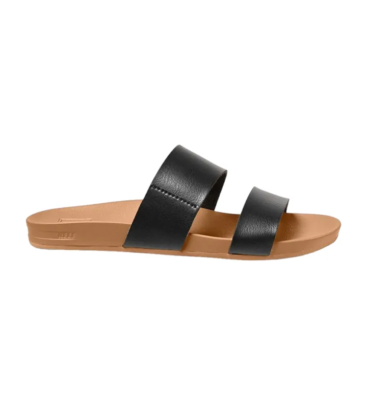 Reef para mujer. RF0A3OKSBLN Sandalias Cushion Vista negro (36), Plano, Ninguno, Casual