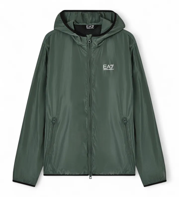 EA7 para hombre. 8NPB22_PNGRZ Chaqueta Core Identity Azul (3XL), Casual, Poliéster