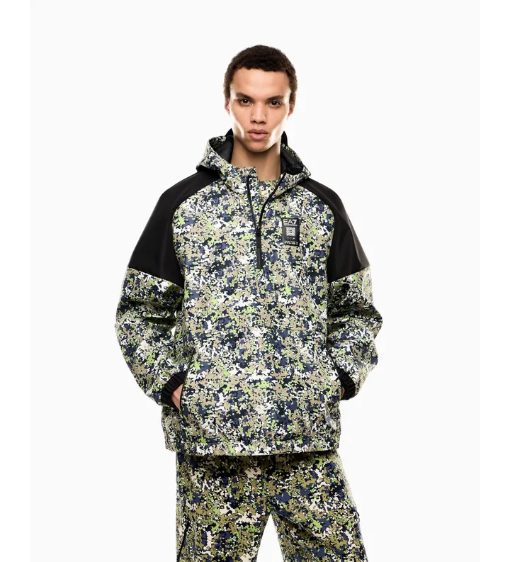 EA7 para hombre. 7M000919_AF15918 Chaqueta Train Visibility M verde (3XL), Casual, Poliéster