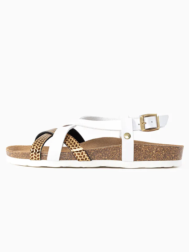 Bayton Sandalias 'Kari' blanco