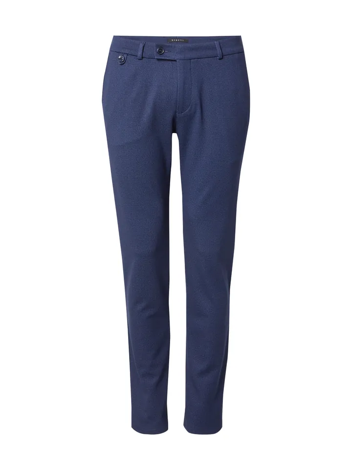 bugatti Pantalón chino azul oscuro