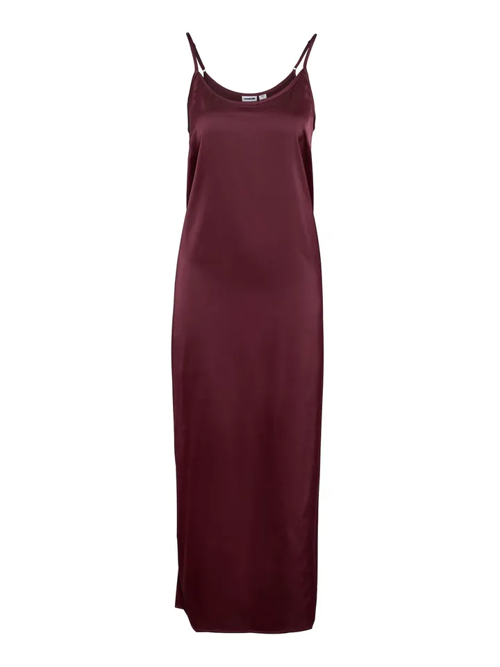 Noisy may Vestido  rojo vino