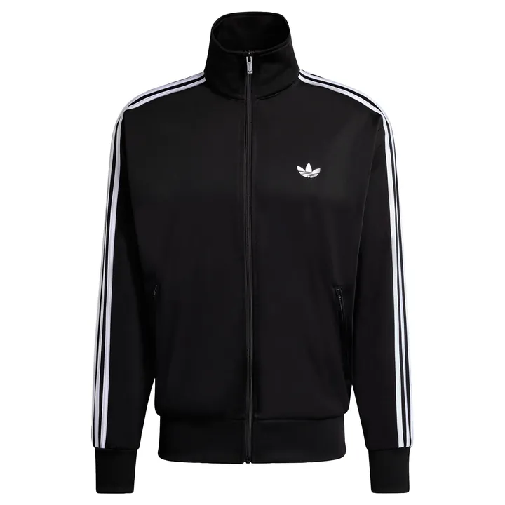ADIDAS ORIGINALS Sudadera con cremallera 'Firebird' negro / blanco