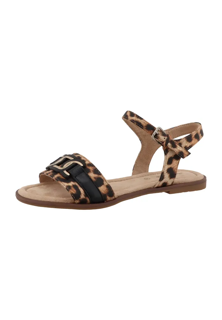 TOM TAILOR Sandalias arena / marrón