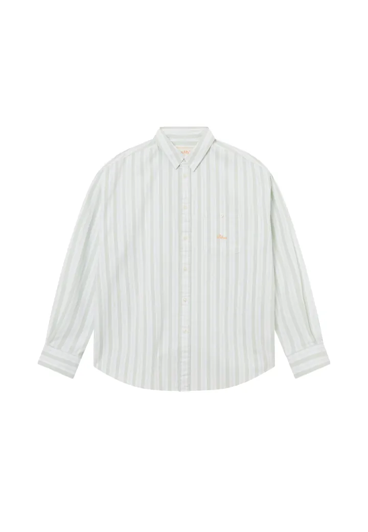 BLKVIS Camisa verde pastel / blanco