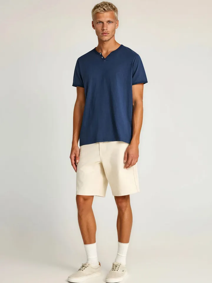Funky Buddha Camiseta navy