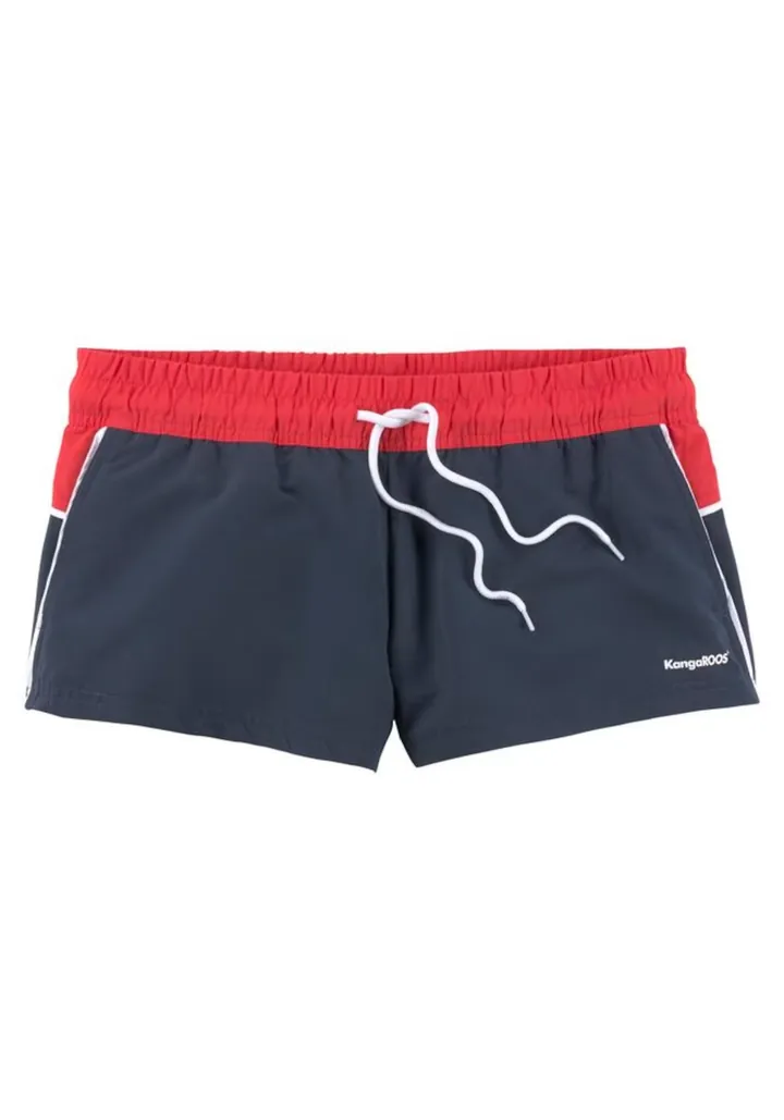 KangaROOS Braga de bikini navy / rojo