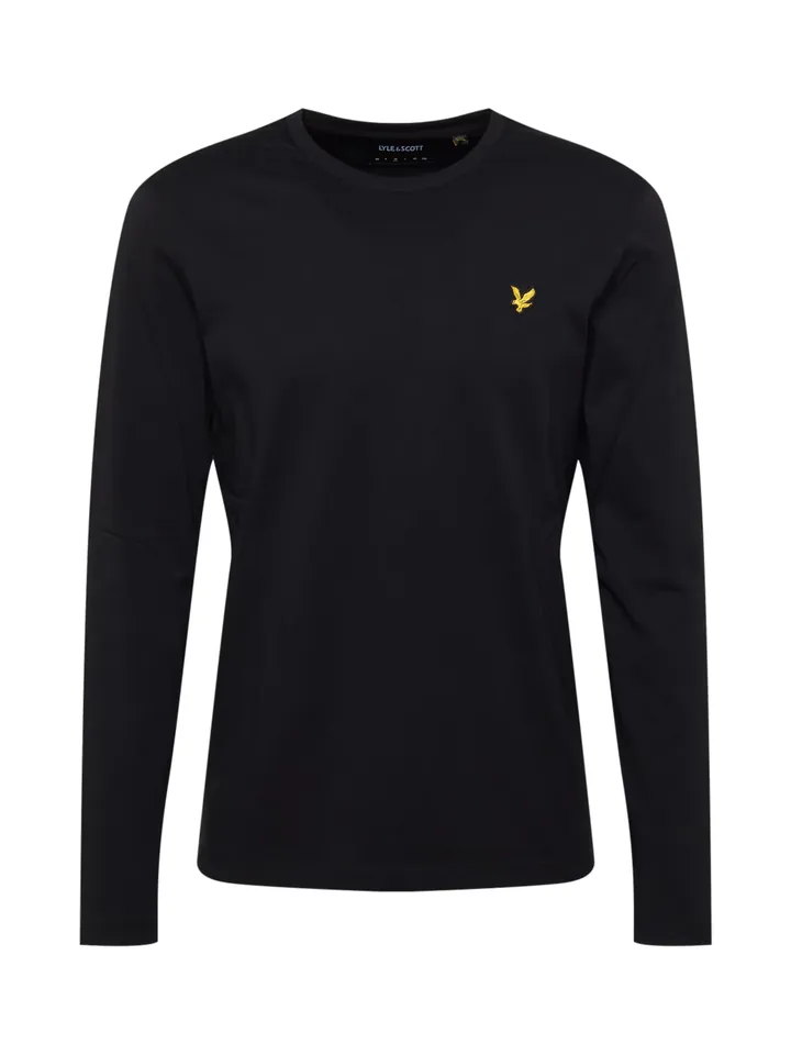Lyle & Scott Camiseta amarillo / negro