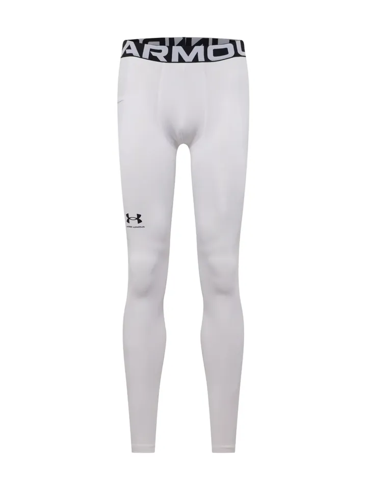 UNDER ARMOUR Pantalón deportivo  negro / blanco